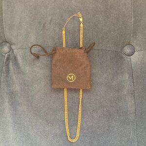 Mejuri Gold Vermeil Curb Chain Necklace